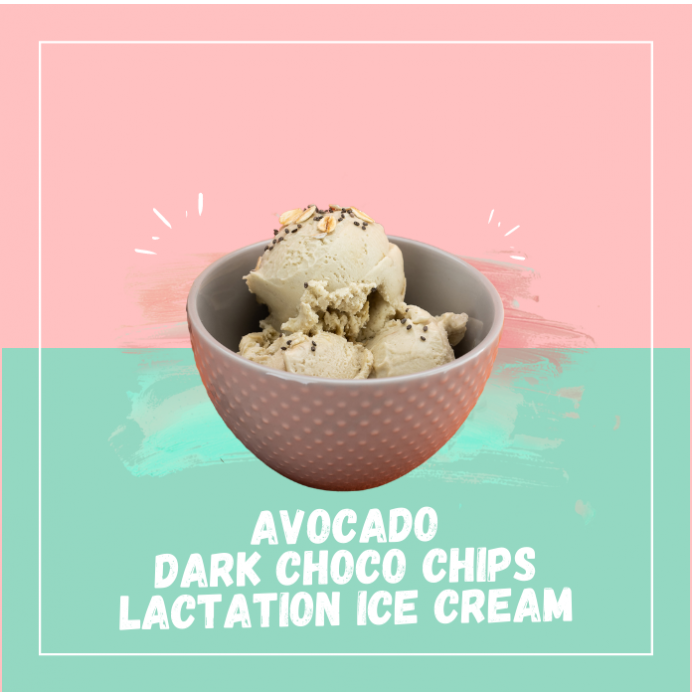 Avocado Chocolate Chunks Ice Cream | Thick and Creamy